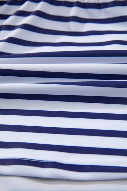 Colorblock Tankini Top and Skort Swim Set