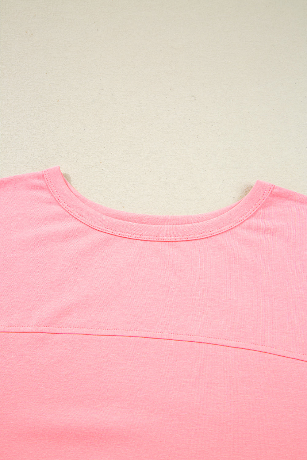 Floral Colorblock Patchwork 3/4 Sleeve Top