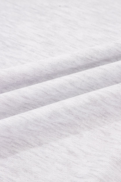 Stripe Contrast Trim Pullover and Drawstring Pants Set