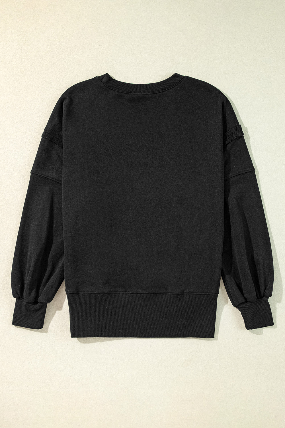 Reverse Seam Drop Shoulder Sweatshirt