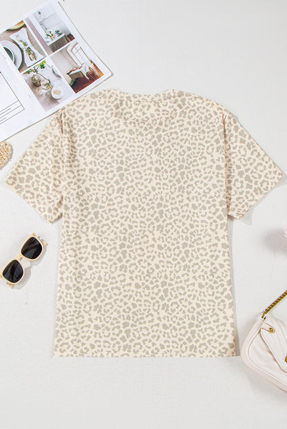 Leopard MAMA Short Sleeve Graphic Tee