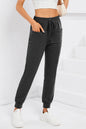 Drawstring Patch Pocket Jogger Pants