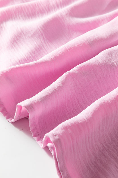 Smocked V-Neck Flutter Sleeve Tiered Midi Dress