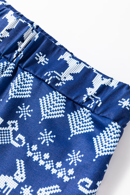 Christmas Long Sleeve Top and Pants Lounge Set