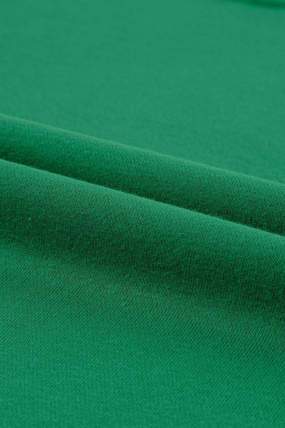 Solid Round Neck Raglan Sleeve Sweatshirt