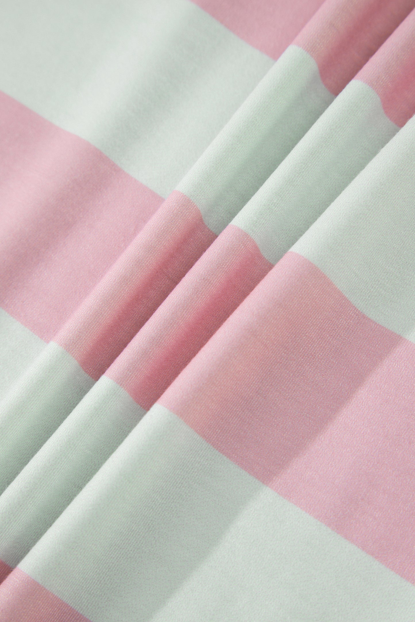 Stripe Exposed Seam Ribbed Patchwork Oversized Tee