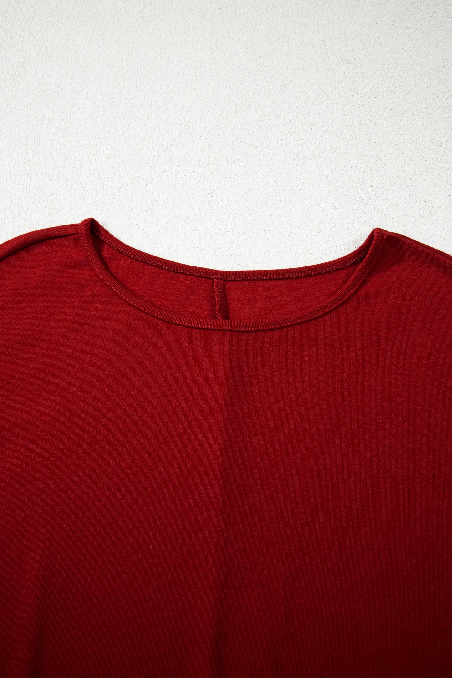 Solid Extended Cuff Long Sleeve Top