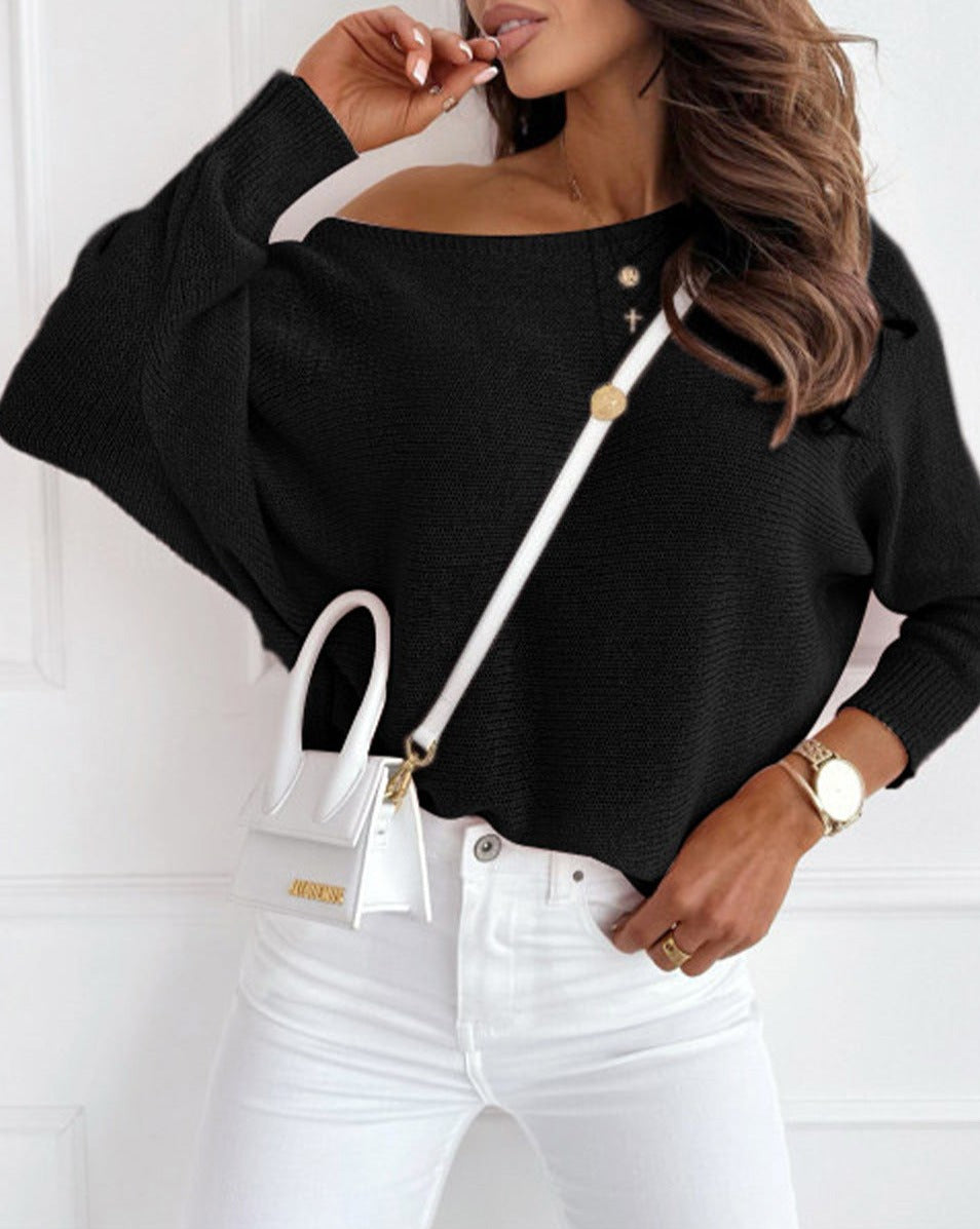 Bow Tie Dolman Sleeve Sweater