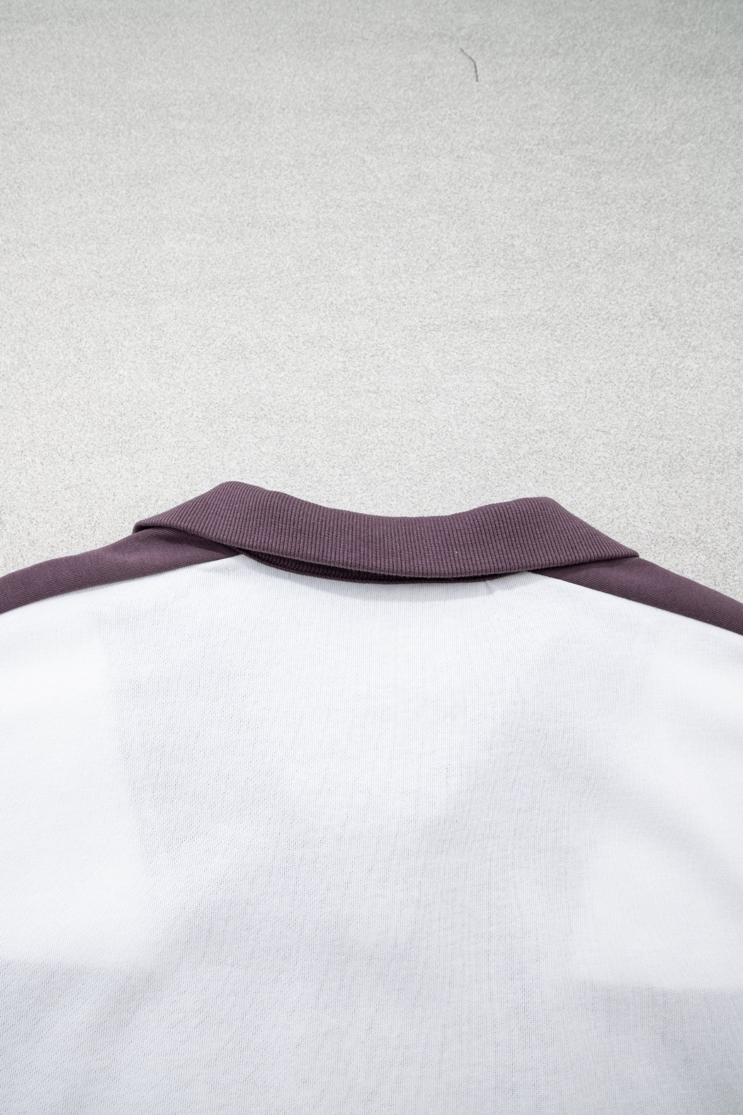 Stripe Colorblock Reverse Seam Top and Shorts Set