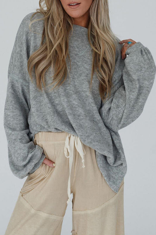 Drop Shoulder Oversized Top