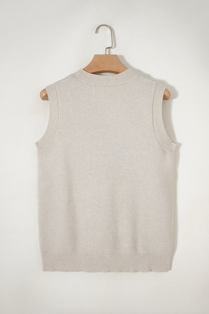 Americana USA Flag Sleeveless Knit Sweater