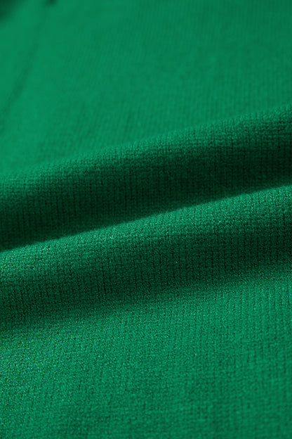 Western Horseshoe Mock Neck Short Sleeve Sweater
