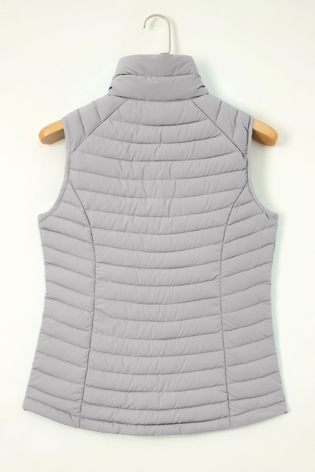 Quilted Zipped Puffer Vest