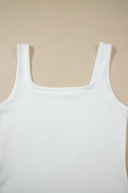 Sheer Lace Mesh Round Neck T-Shirt