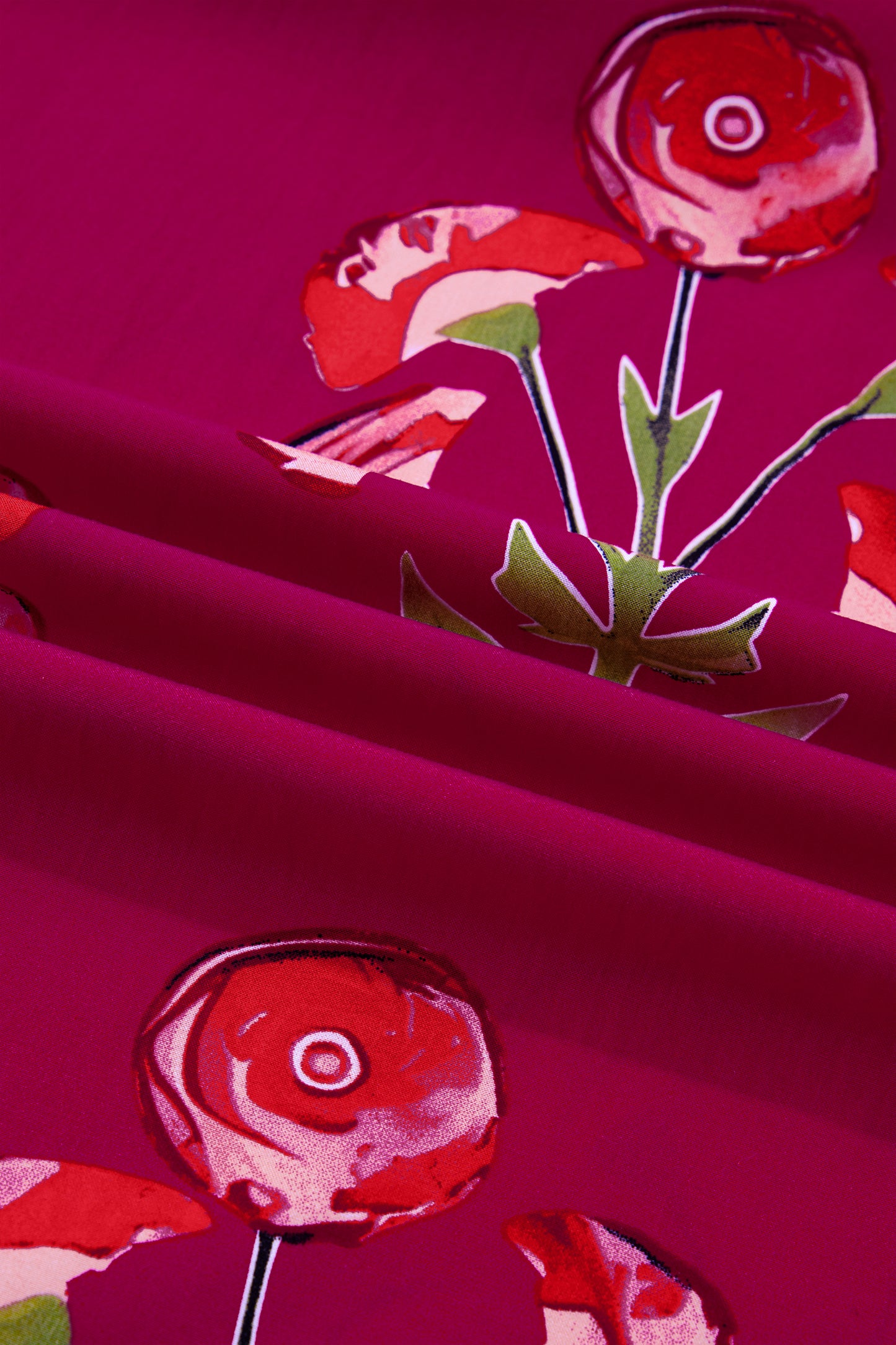 Floral Frilled V-Neck Ruffle Maxi Dress