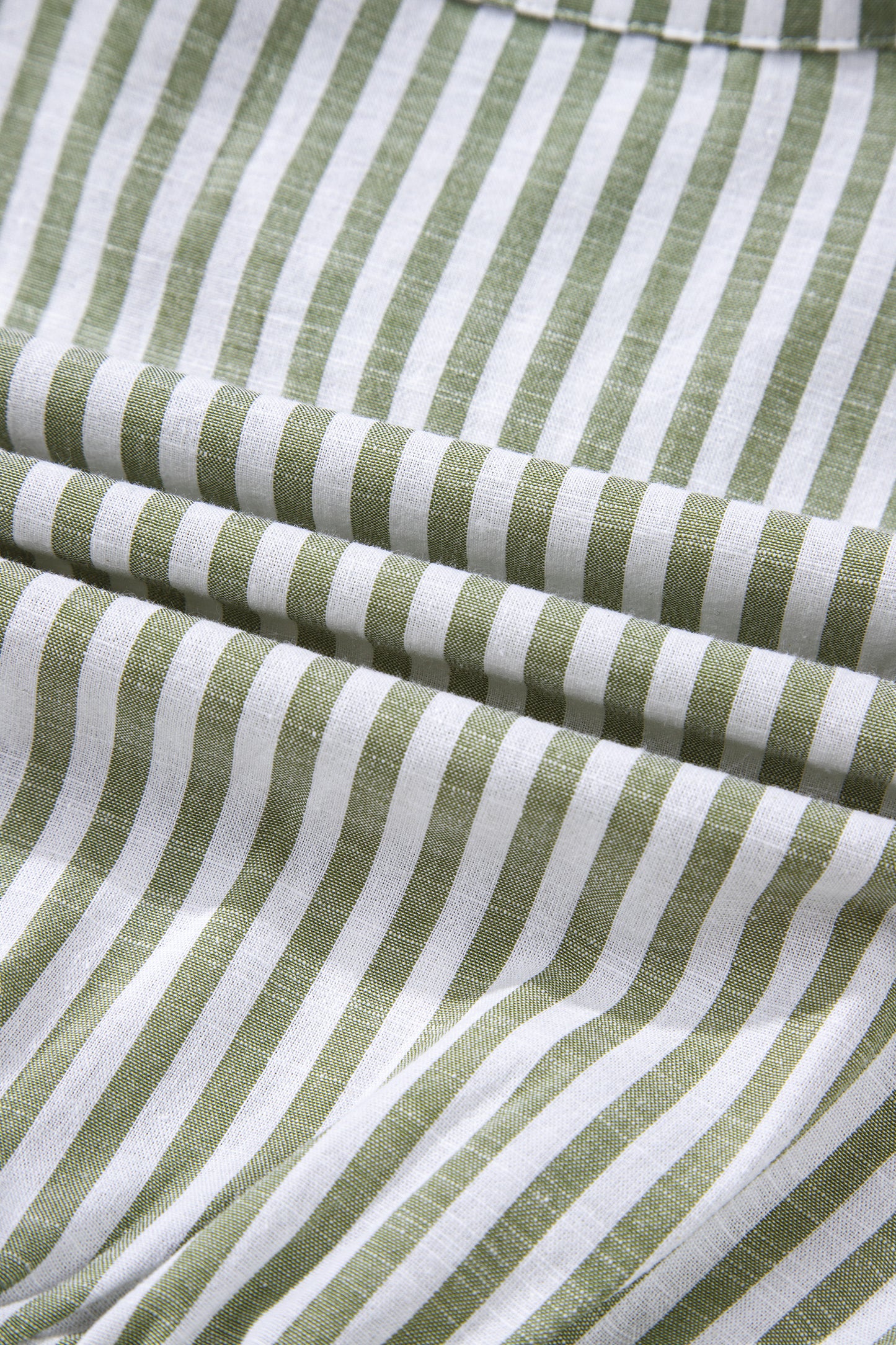 Stripe Tassel Tie-Neck Ruffle Tiered Dress