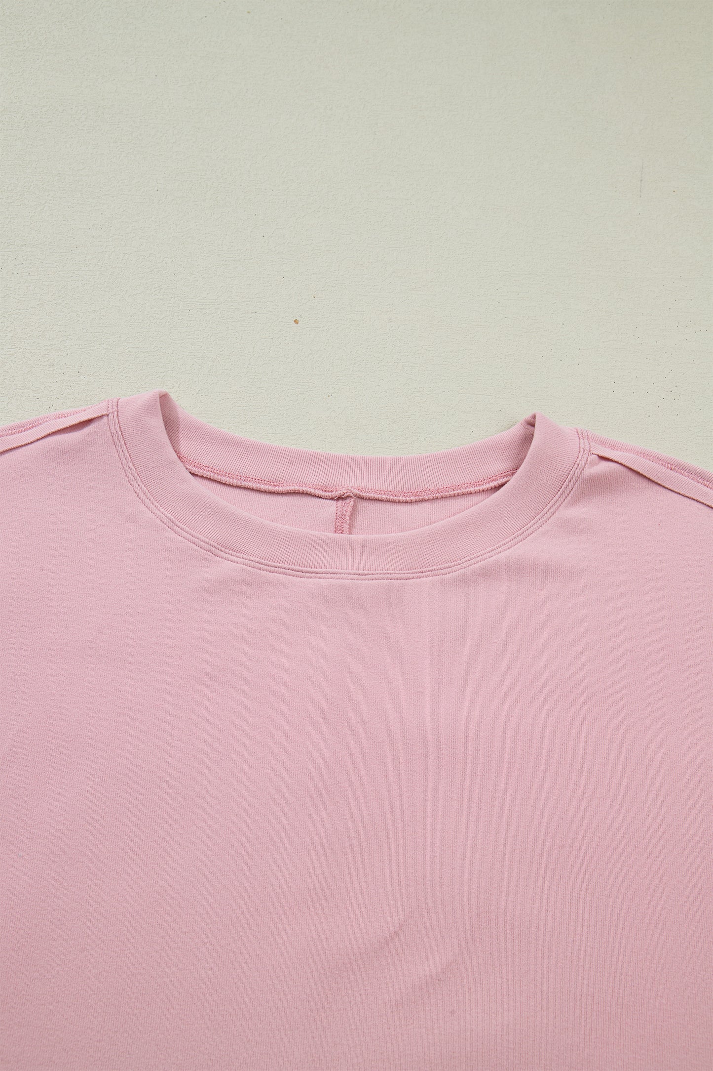 Bow Mesh Patchwork Long Sleeve Tee