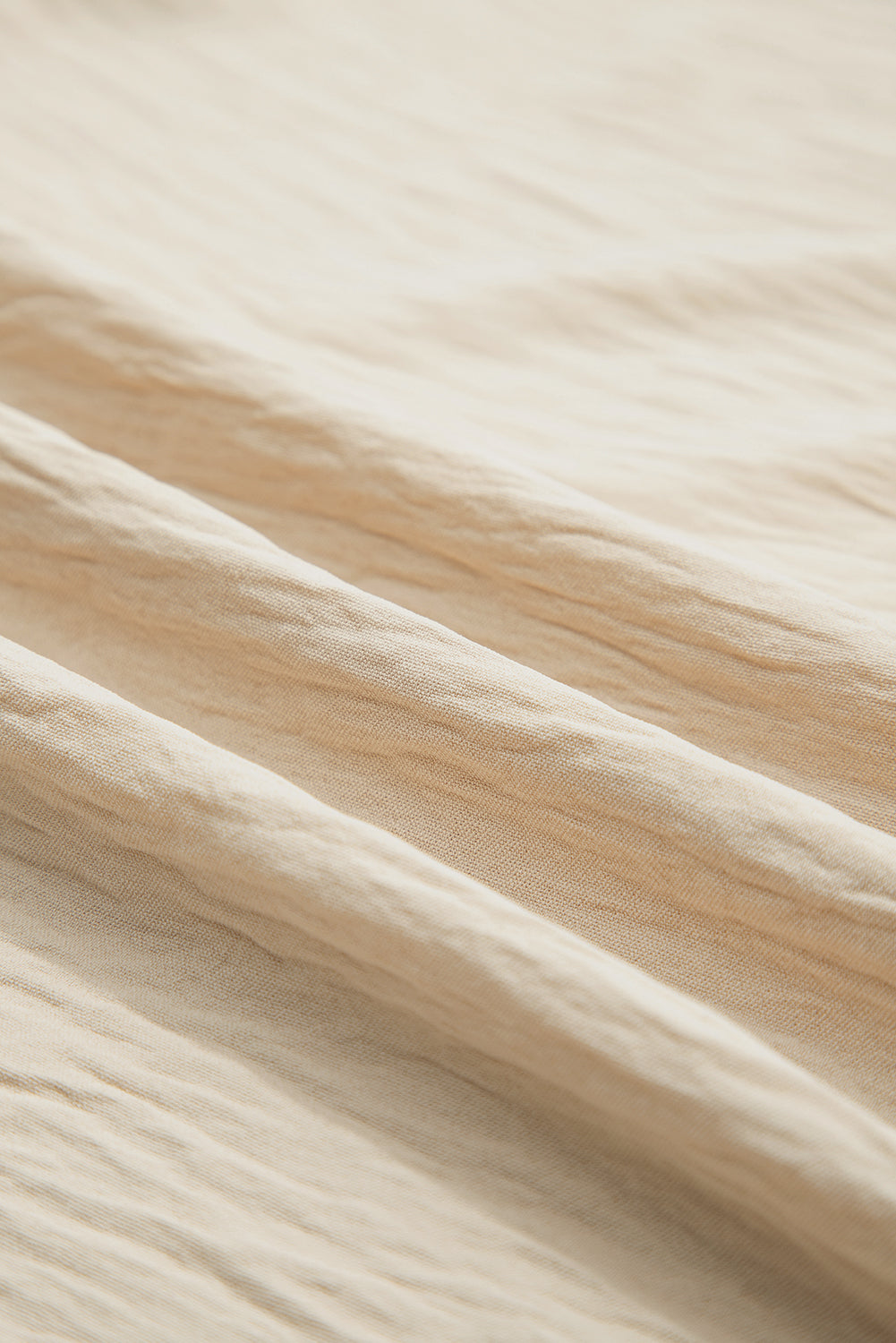 Solid Ruffle Short Sleeve Blouse