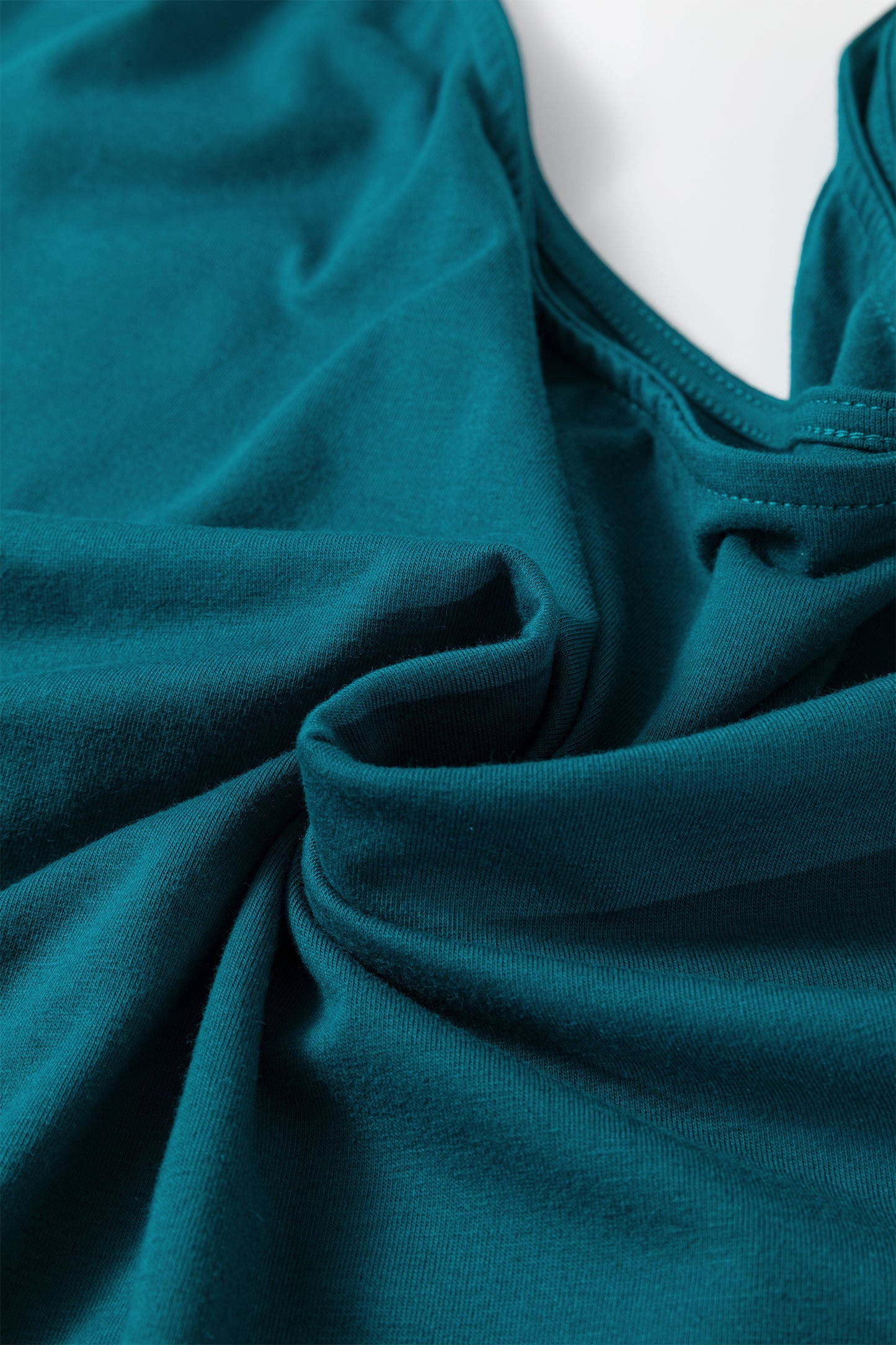 Plus Size Solid Asymmetric Neck Short Sleeve Blouse