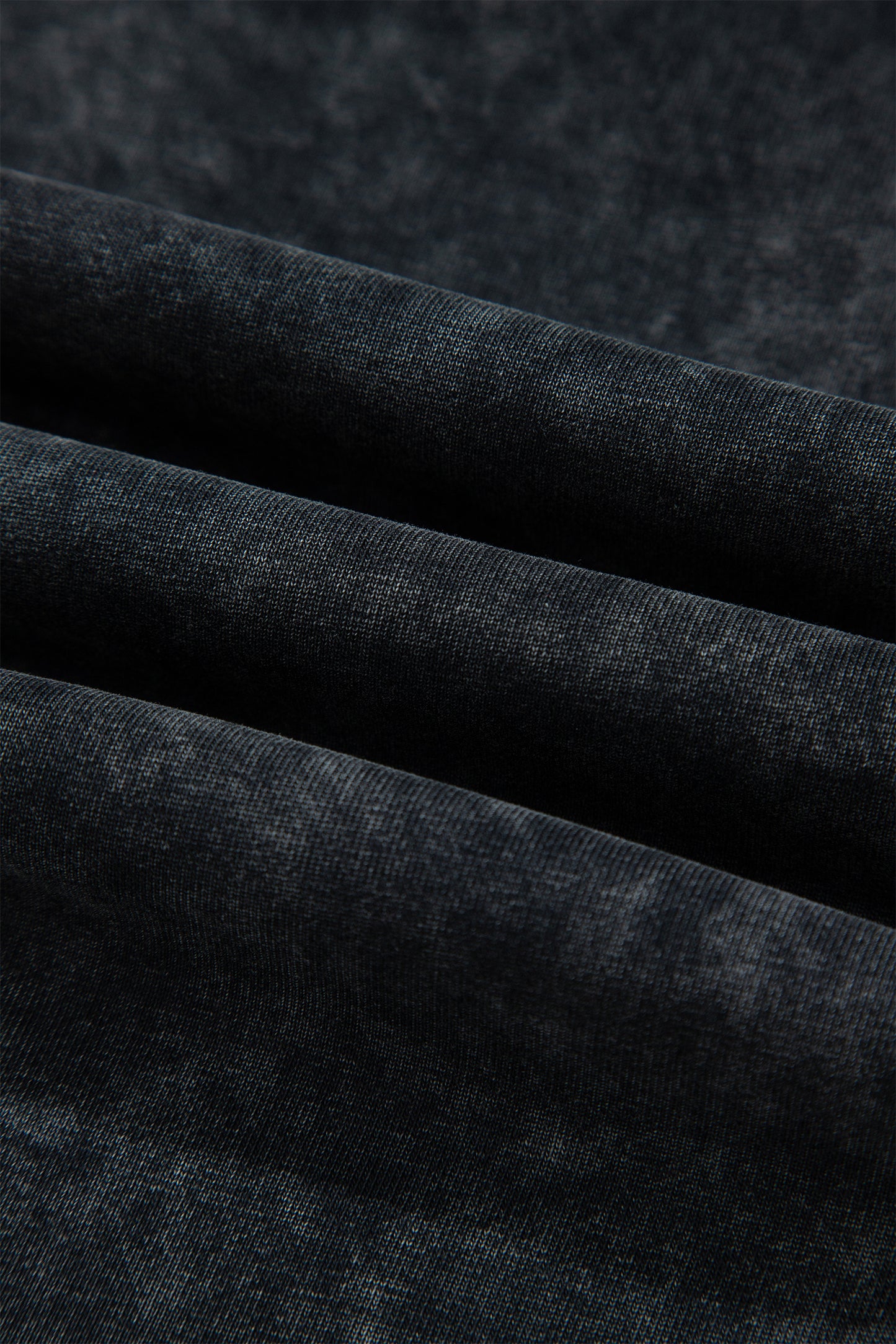 Mineral Wash Raw Seam Drawstring Waist Barrel Pants