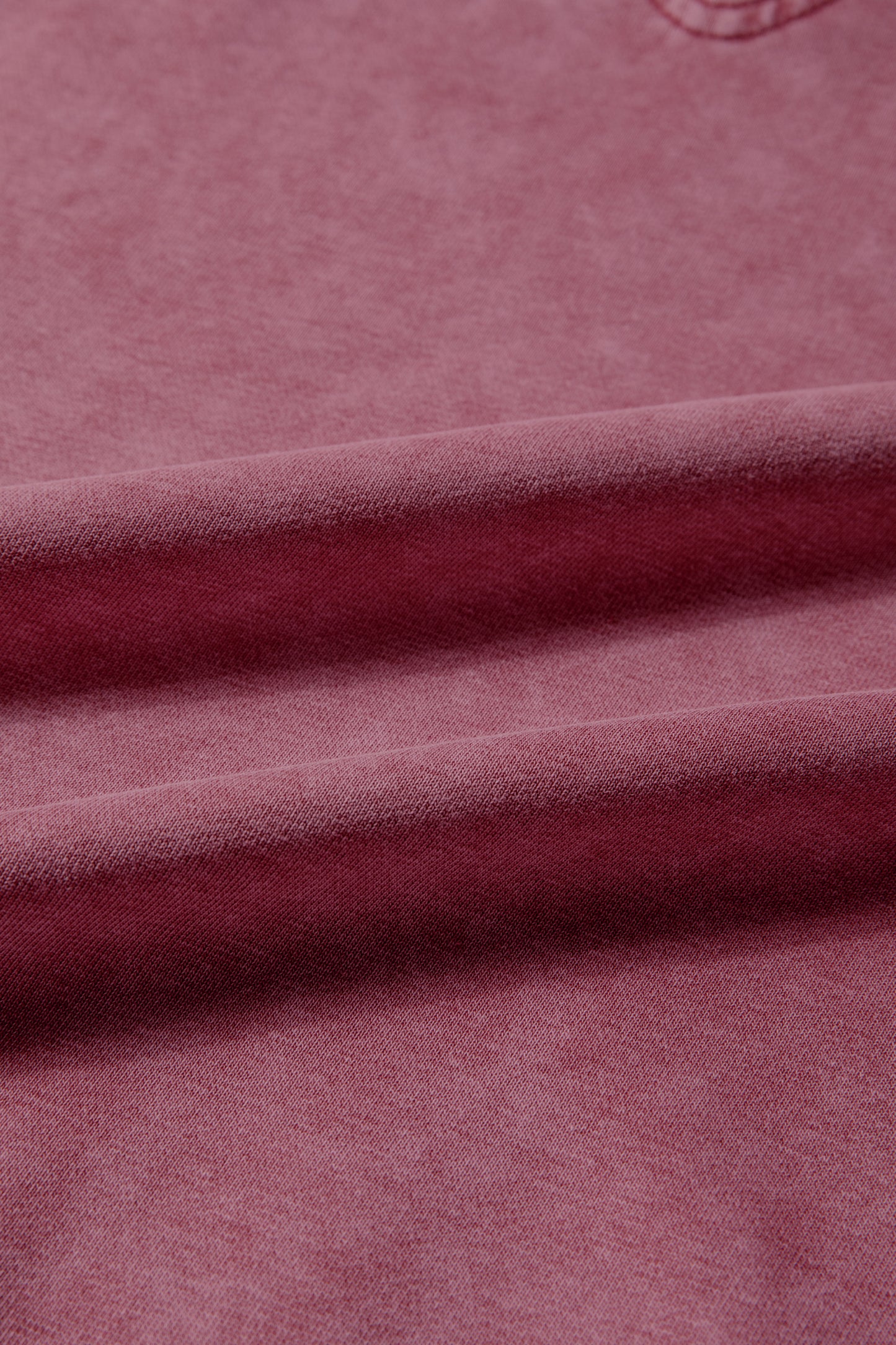 Lace Patchwork Mineral Wash Notched Neck Sweatshirt