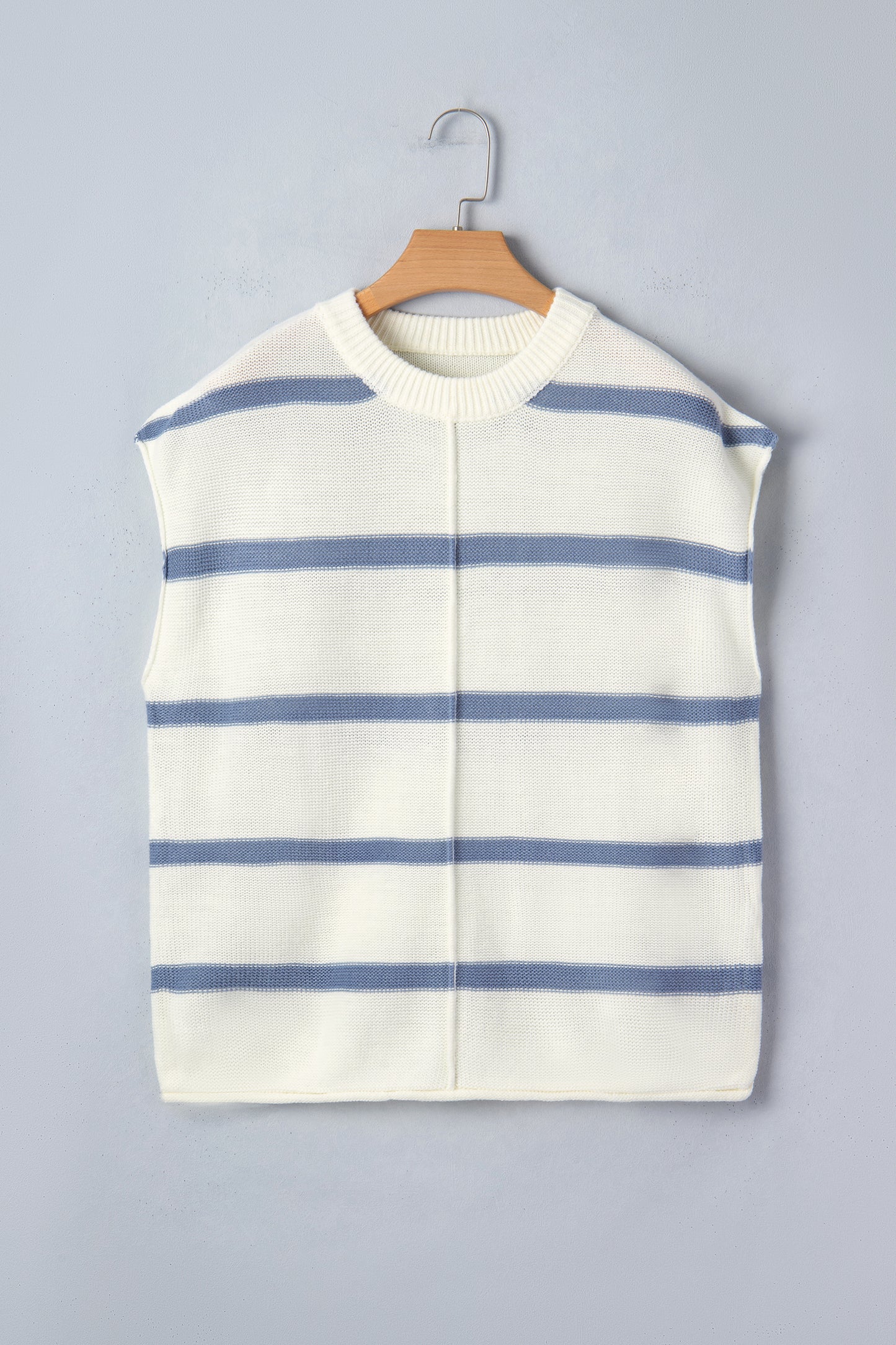 Stripe Batwing Sleeve Sweater Tee