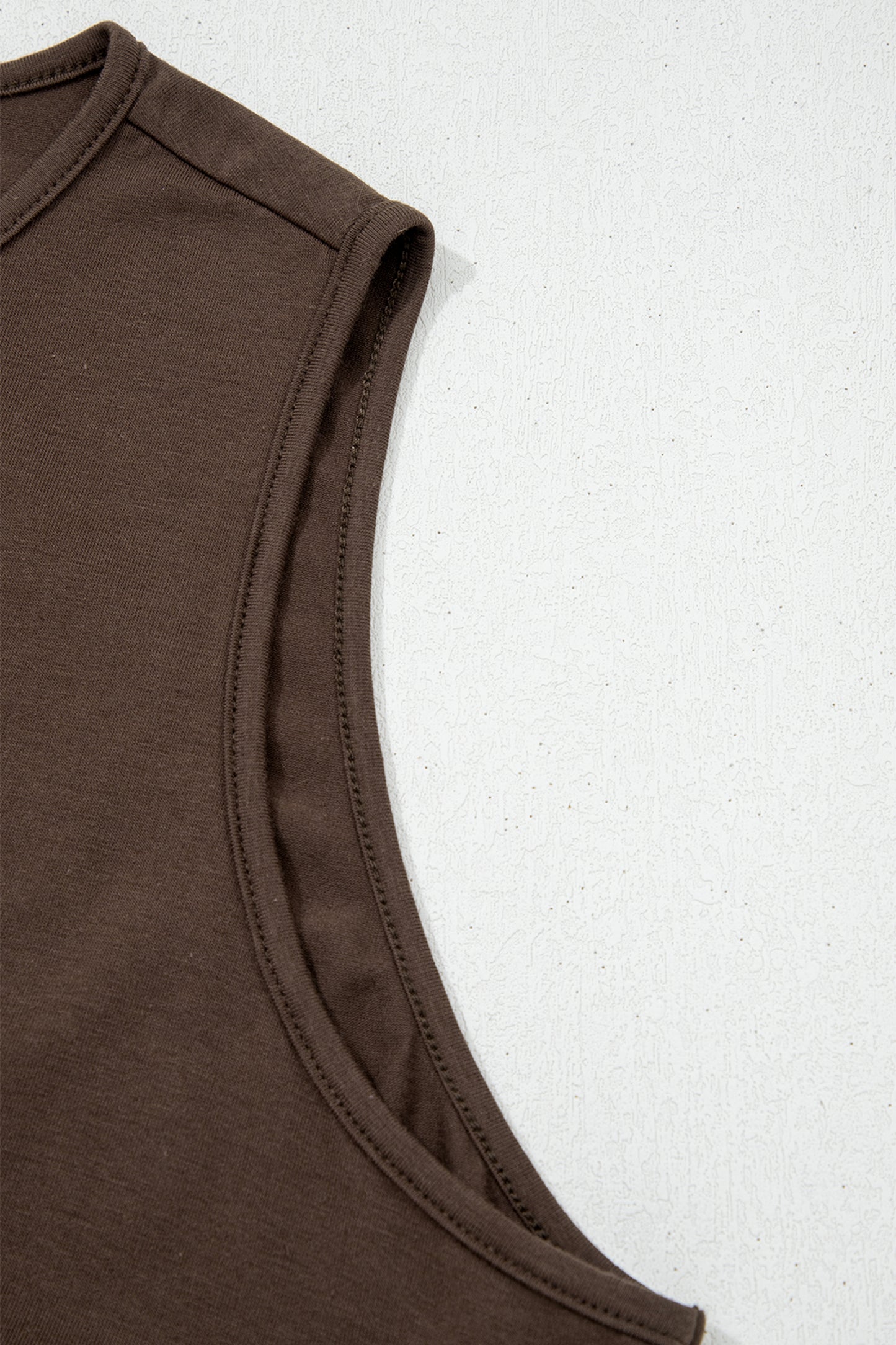 Plus Size Solid Bow-Tie Peplum Tank Top