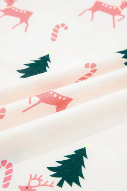 Christmas Top and Pants Lounge Set