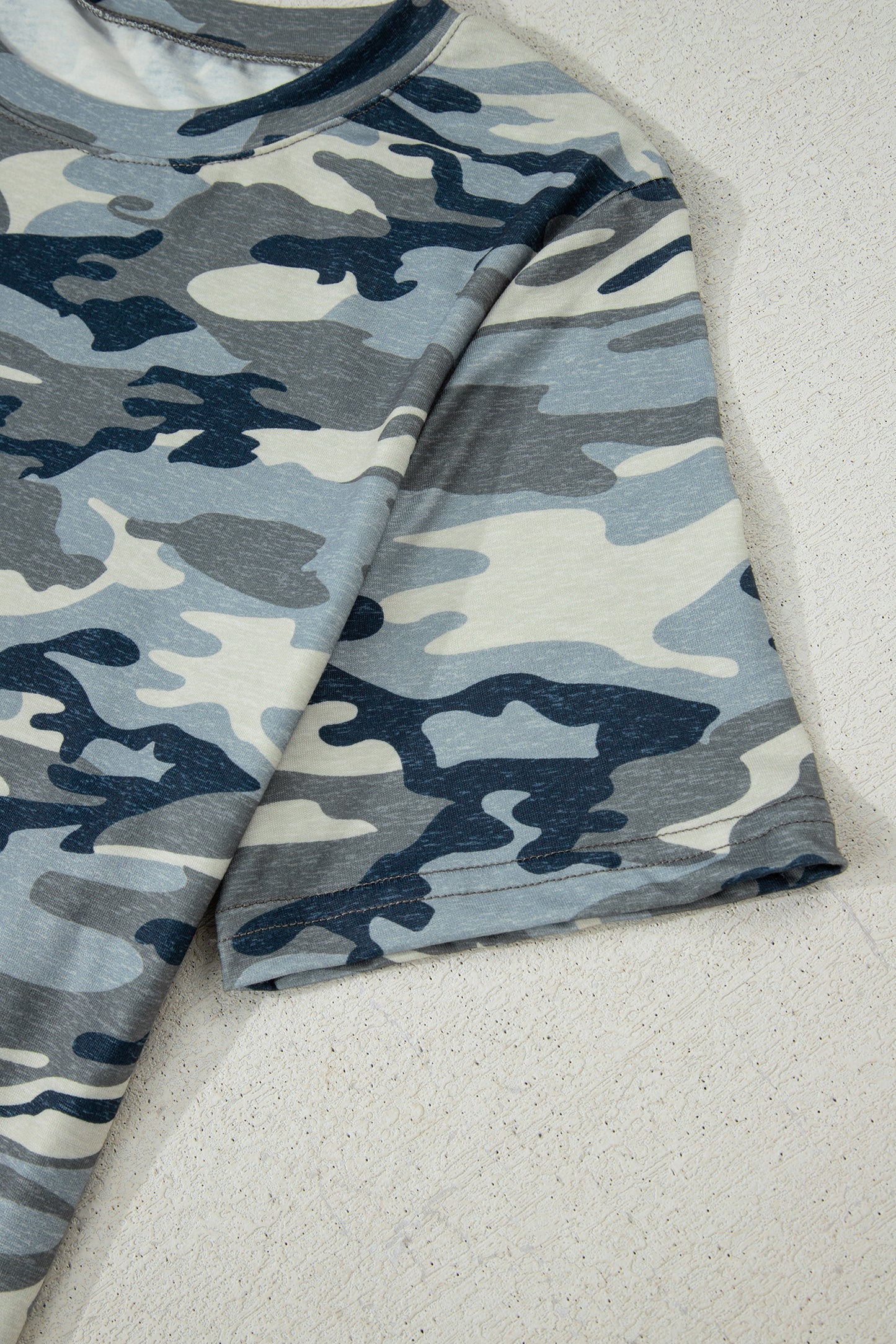 Camo Crew Neck T-Shirt