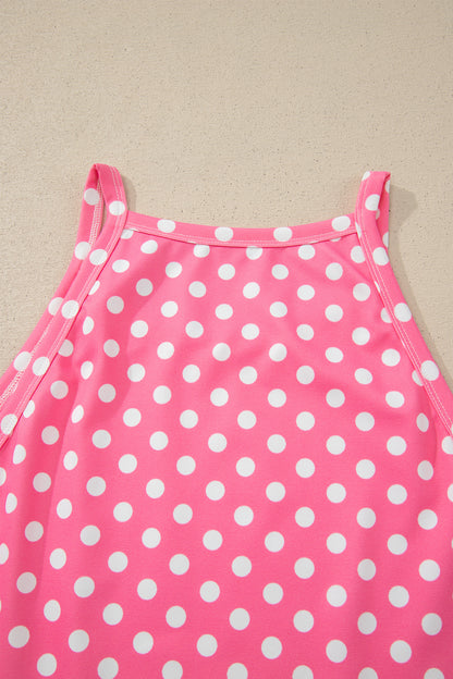 Polka Dot Tank & Loose Pants Set