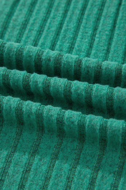 Solid Ribbed Knit Mineral Wash Tank Top