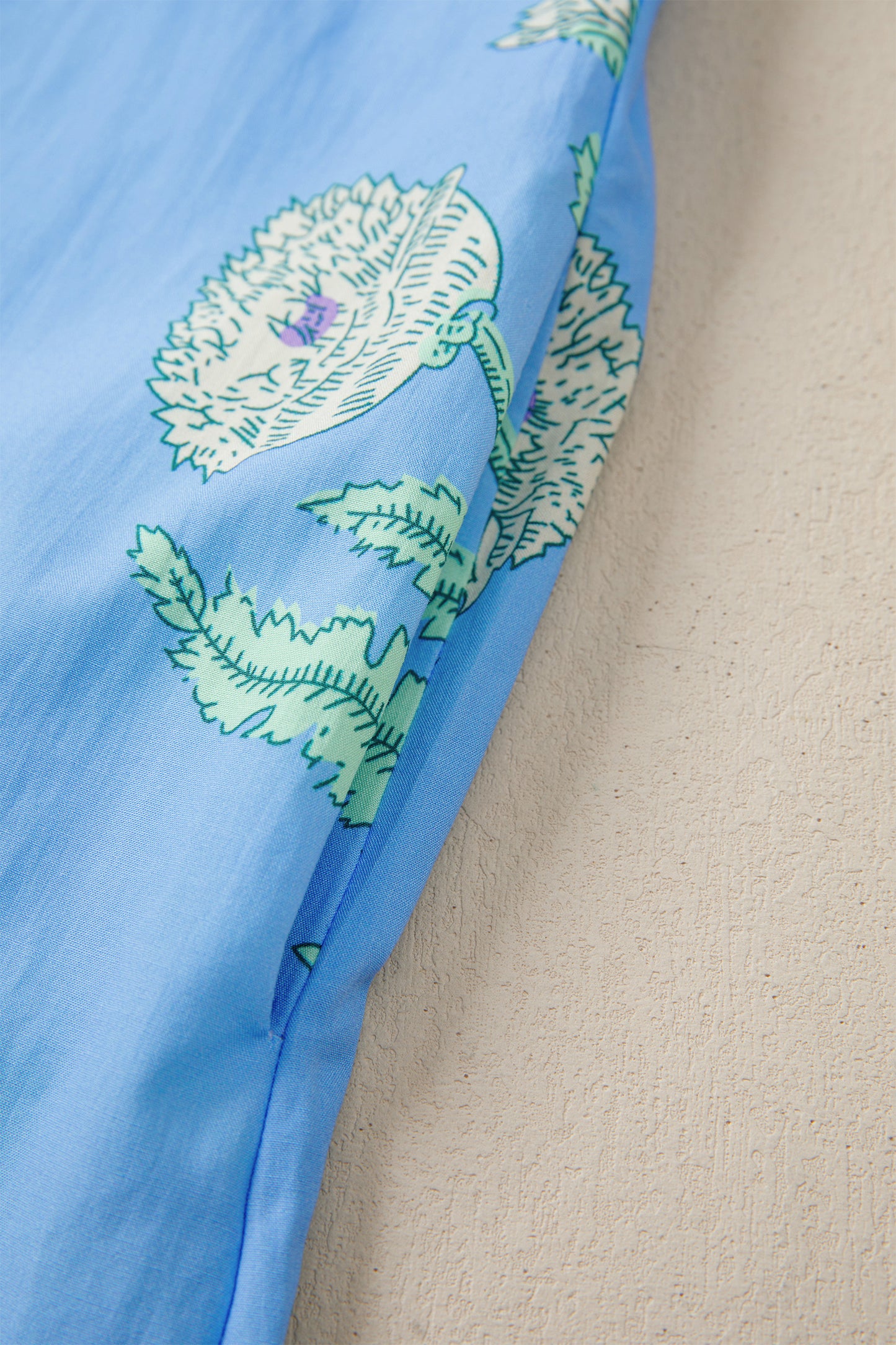 Plus Size Floral Stripe Contrast Short Sleeve Mini Dress