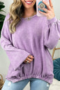 Mineral Wash Drop Shoulder Sweatshirt