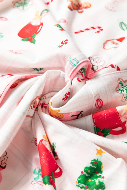 Christmas Spirits Shirt and Shorts Pajama Set