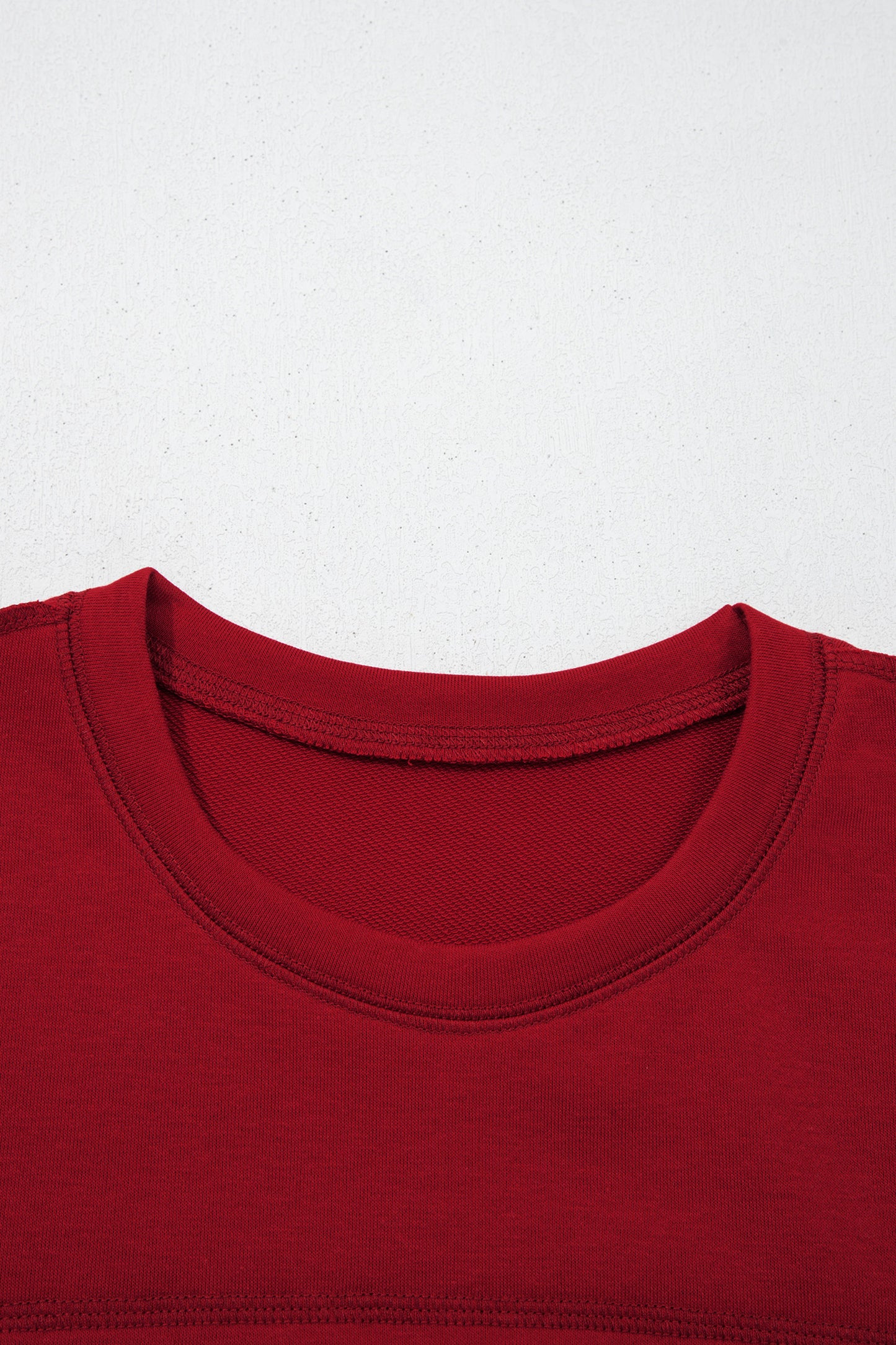 Solid Drop Shoulder Boxy Tee & Barrel Pants Set