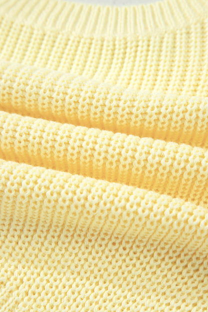 Solid Cropped Tie Back Cutout Sweater Knit Tank
