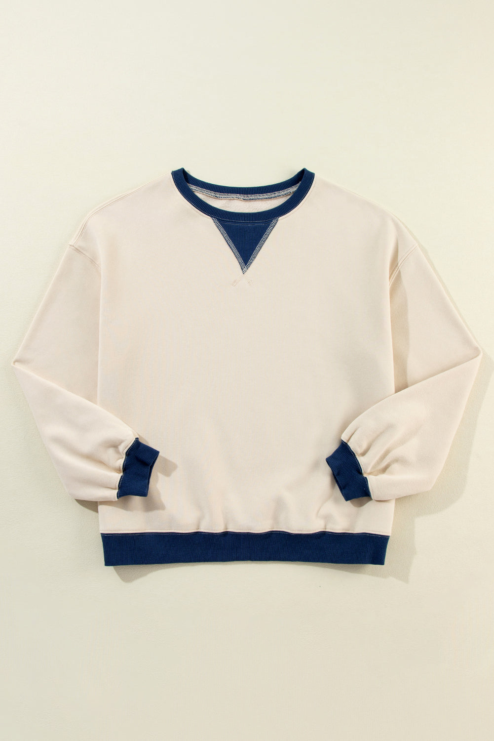 Colorblock Oversized Sweatshirt