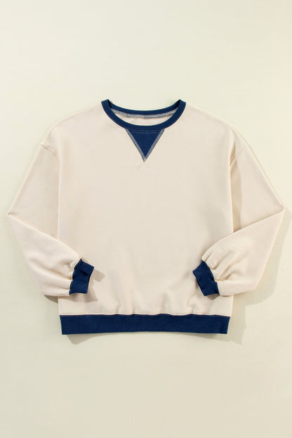 Colorblock Oversized Sweatshirt