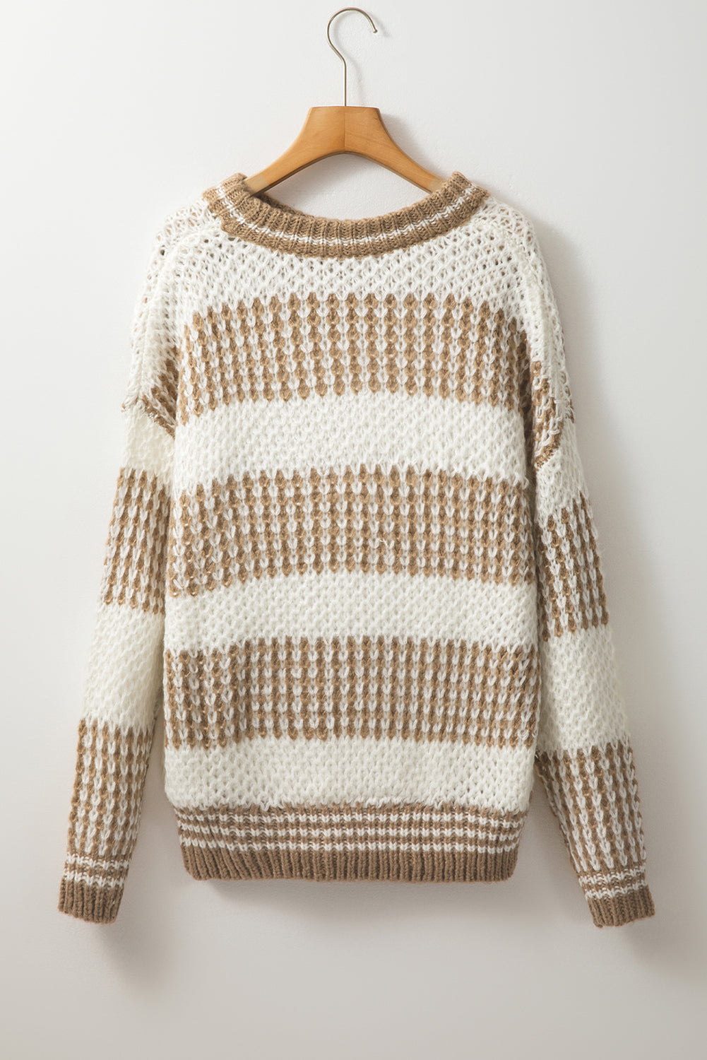 Stripe Drop Shoulder Sweater