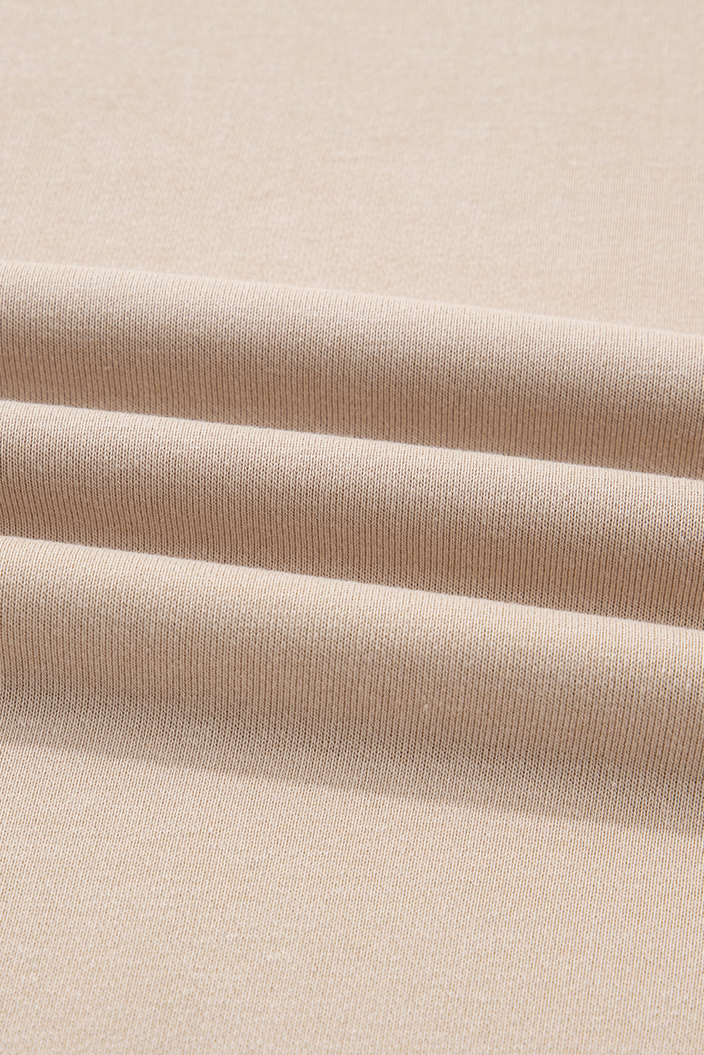 Solid Oversize Sweatshirt and Ribbed Leggings Set