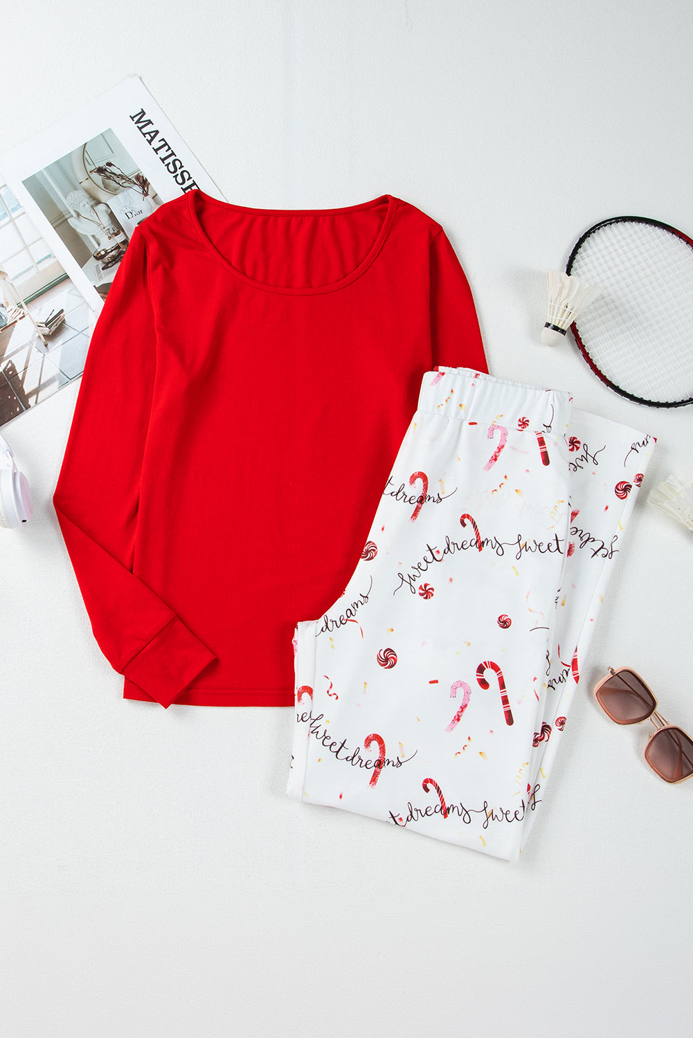 Christmas Top and Pants Set