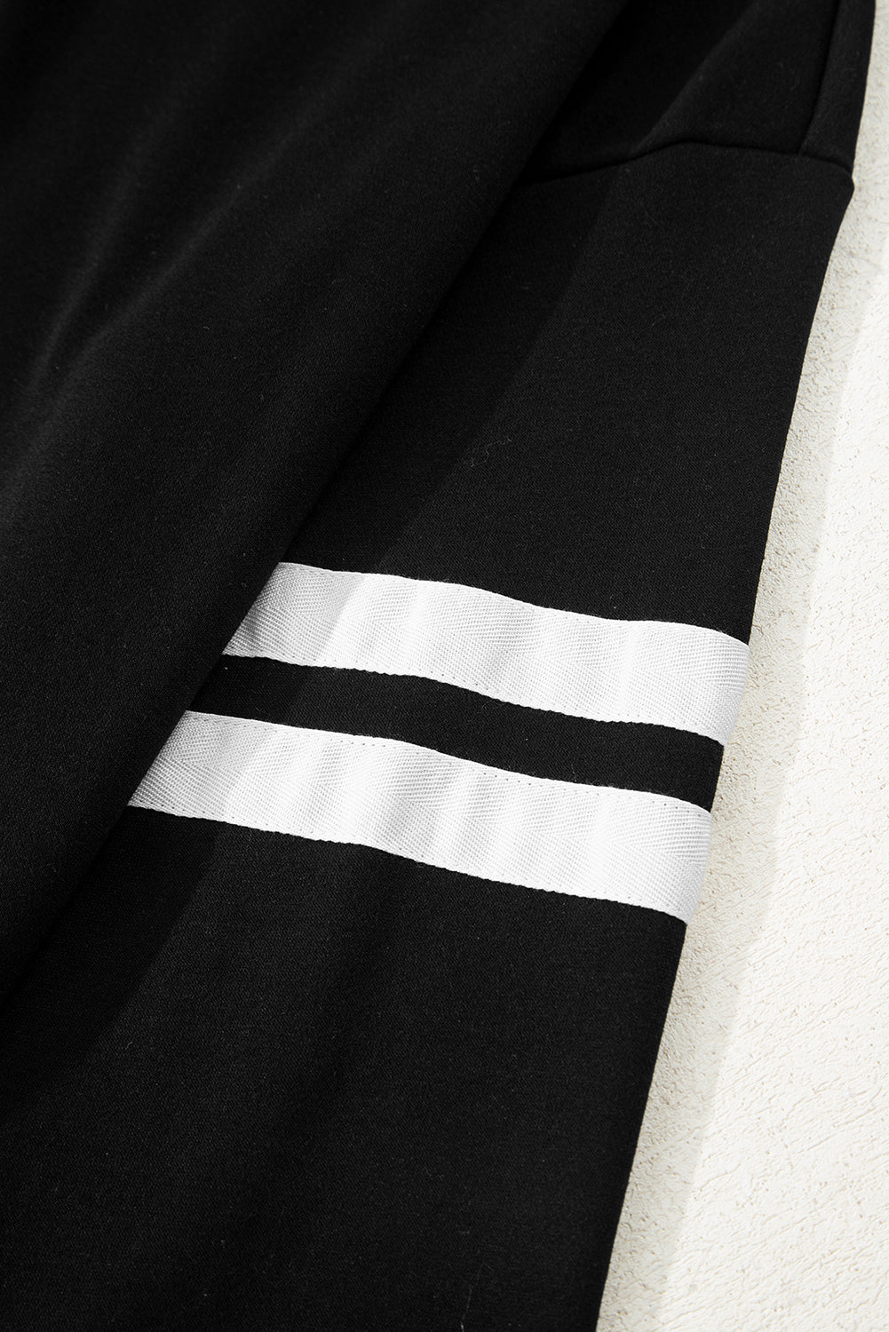 Varsity Stripe Sweatshirt and Short Set