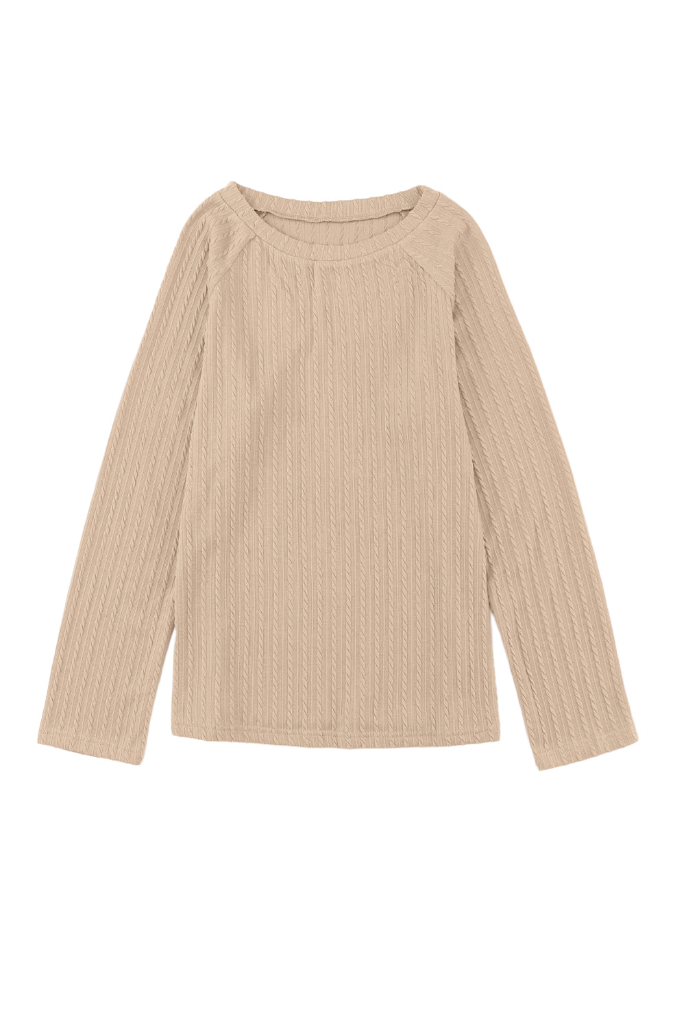 Ribbed Knit Long Sleeve Top