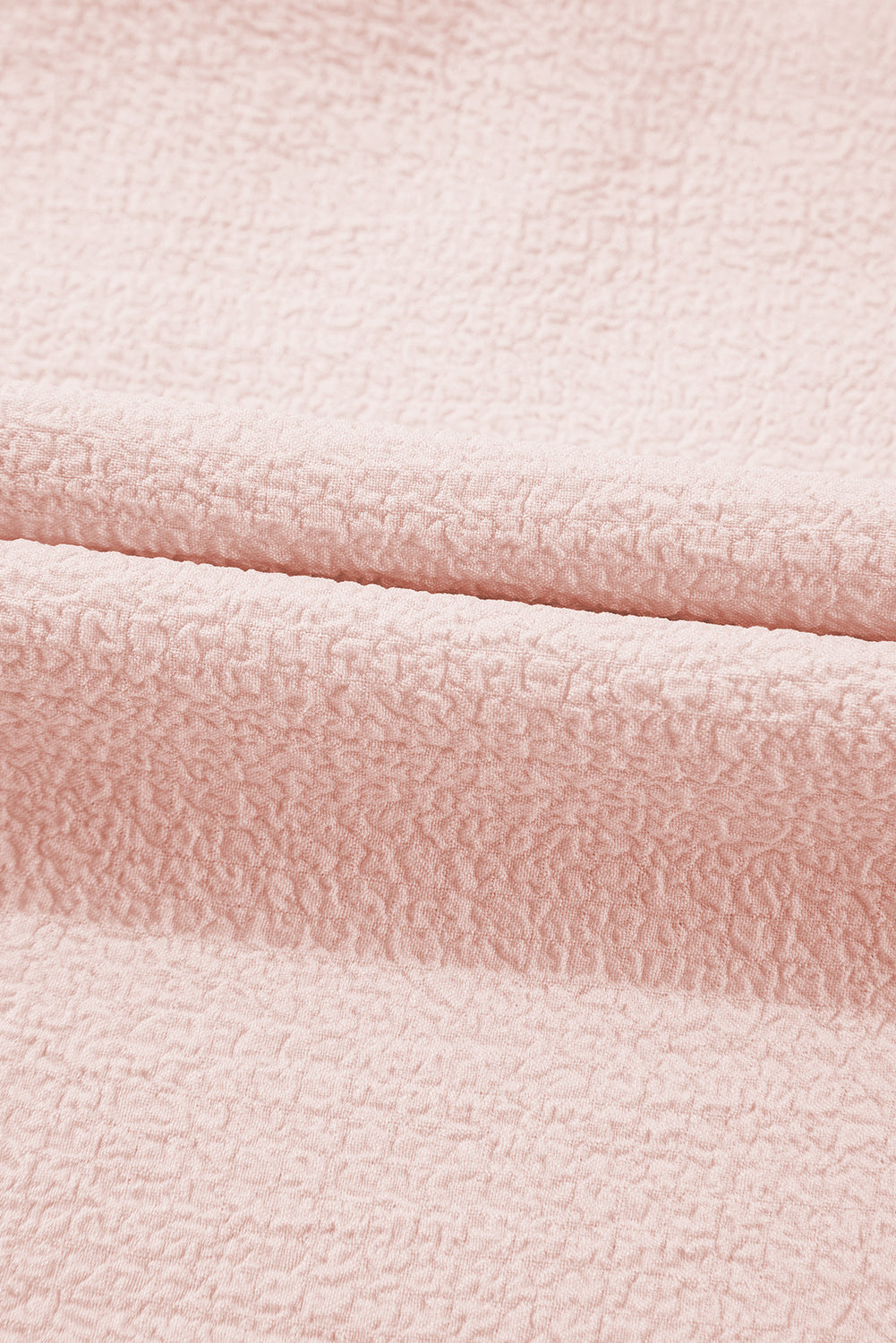 Textured Flutter Sleeve Square Neck Bow Back Dress