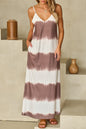 Stripe Tie Dye Maxi Dress