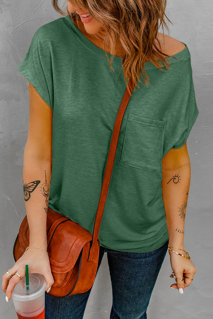 Short Sleeve Pocketed Tee