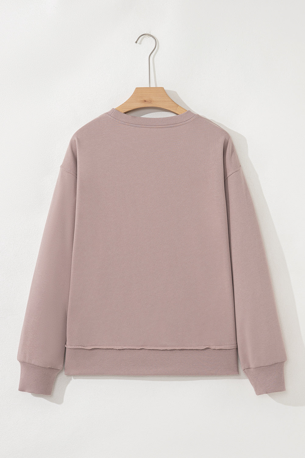 GOBBLE Thanksgiving Raw Hem Sweatshirt