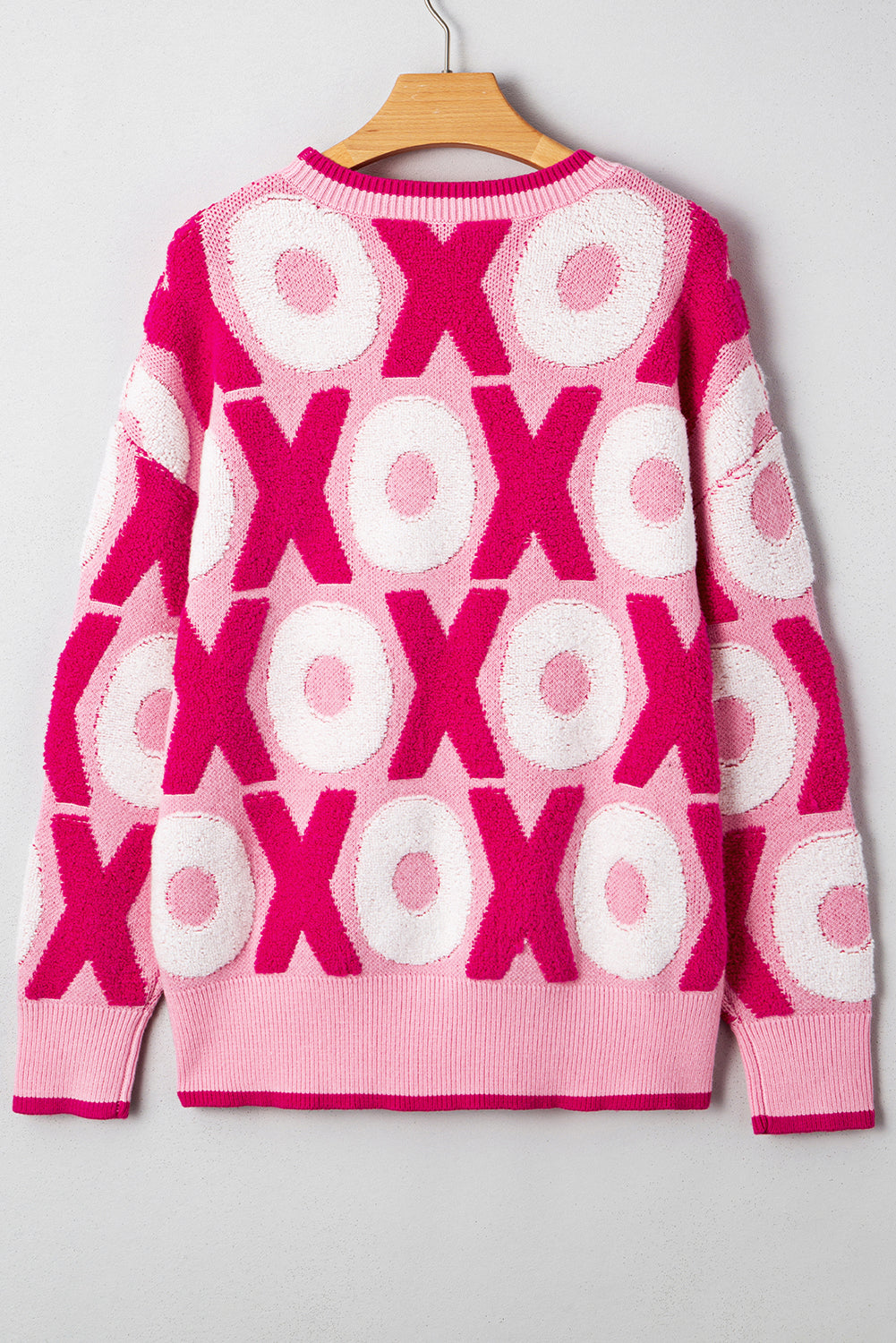 Valentine XOXO Drop Shoulder Crewneck Sweater