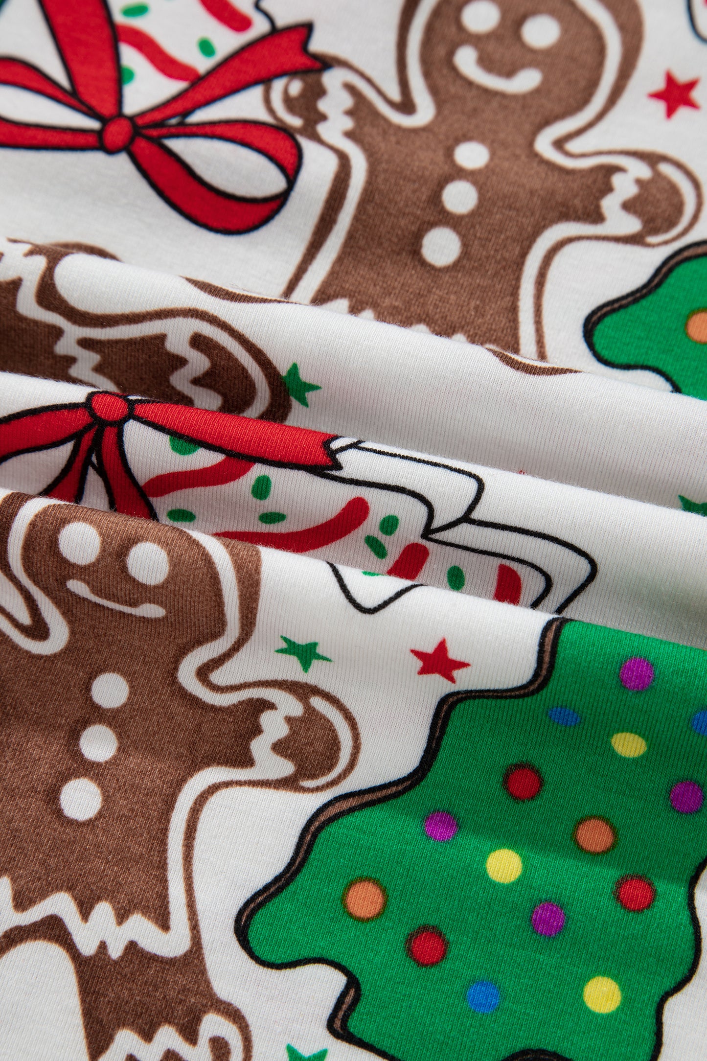 Christmas V-Neck Pullover and Drawstring Pants Lounge Set