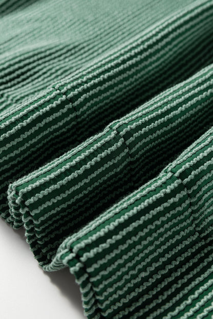 Christmas Merry Corded Knit Long Sleeve Top